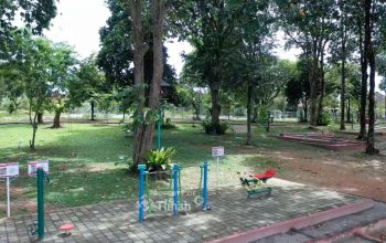 Asri dan Gratis, TINS Green Garden Jadi Spot Favorit Warga untuk Berolahraga