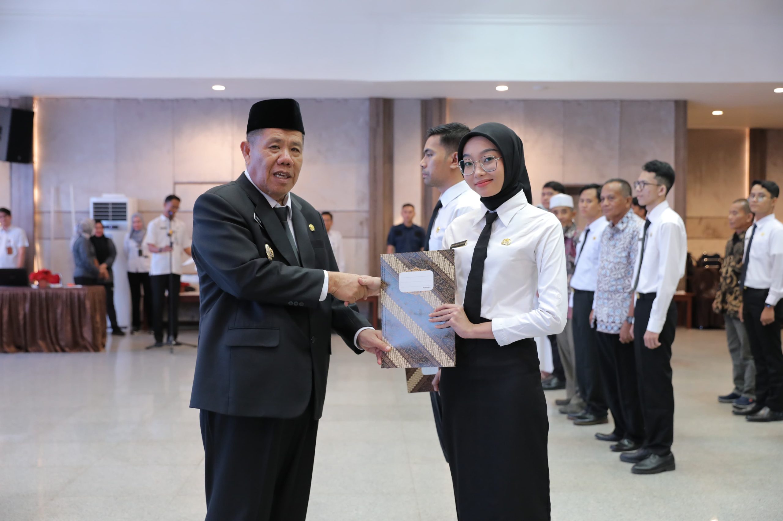 38 CPNS Pemprov Babel Terima SK Pengangkatan