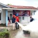 Tim HSE Kundur Gelar Pelatihan Pemadam Kebakaran di Klinik Bakti Timah