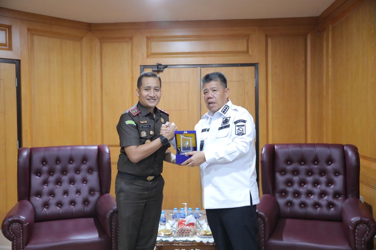 Gubernur Babel Minta Kejati Kawal Proyek Pembangunan Daerah