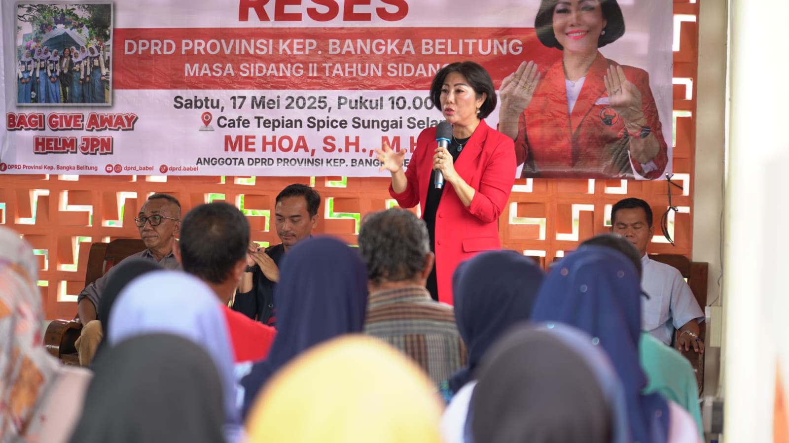 Me Hoa: Reses Bukan Sekedar Seremonial, Tapi untuk Menyerap Aspirasi Warga
