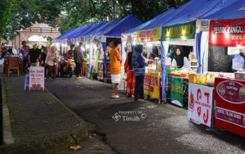 PT Timah Dukung Specta Culinar di Taman Sari Sungailiat