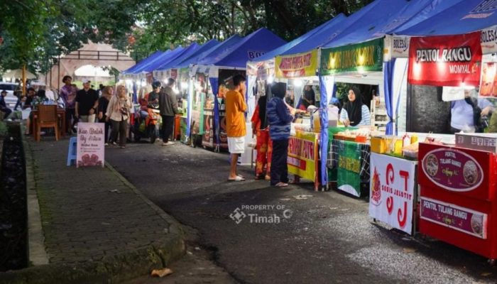 PT Timah Dukung Specta Culinar di Taman Sari Sungailiat