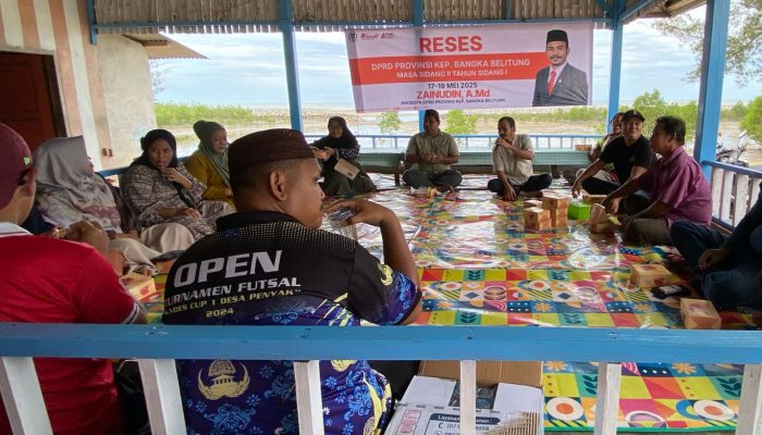 Reses di Penyak, Zainudin Disambut Jeritan Warga Soal Pendidikan dan Fasilitas Umum