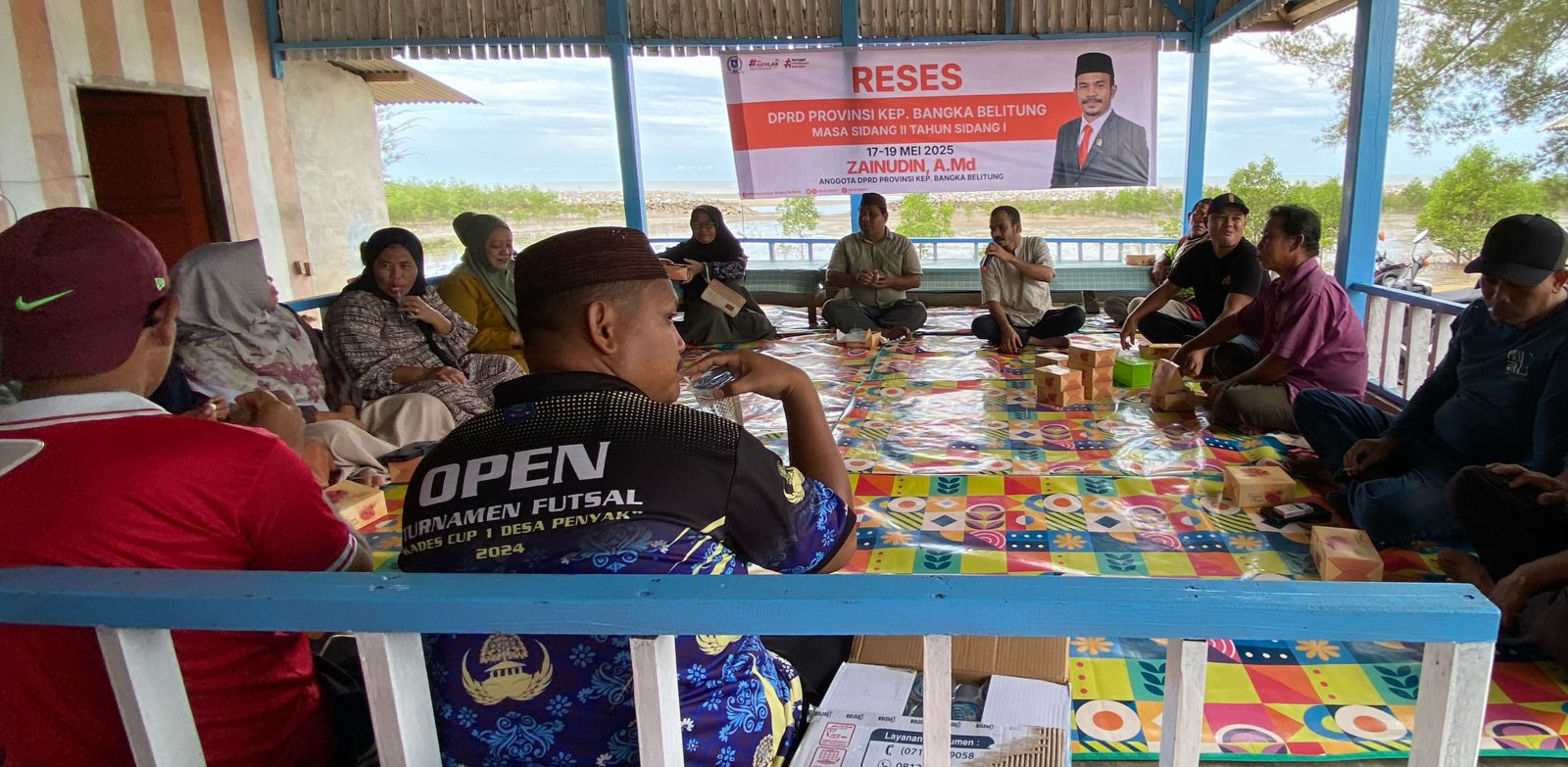 Reses di Penyak, Zainudin Disambut Jeritan Warga Soal Pendidikan dan Fasilitas Umum