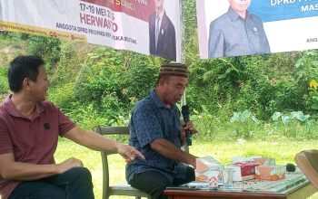 Herwanto dan Arbiyanto Kompak Dengar Keluhan Warga Desa Air Belo