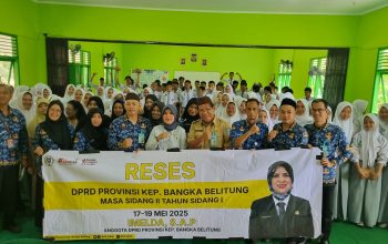 Dengar Langsung Keluhan Siswa dan Guru, Imelda Siap Bantu SMAN 1 Merawang