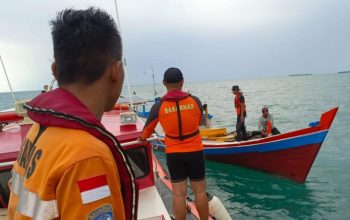 Alami Mati Mesin di Karang Kering, KM Delon Berhasil Dievakuasi Tim SAR