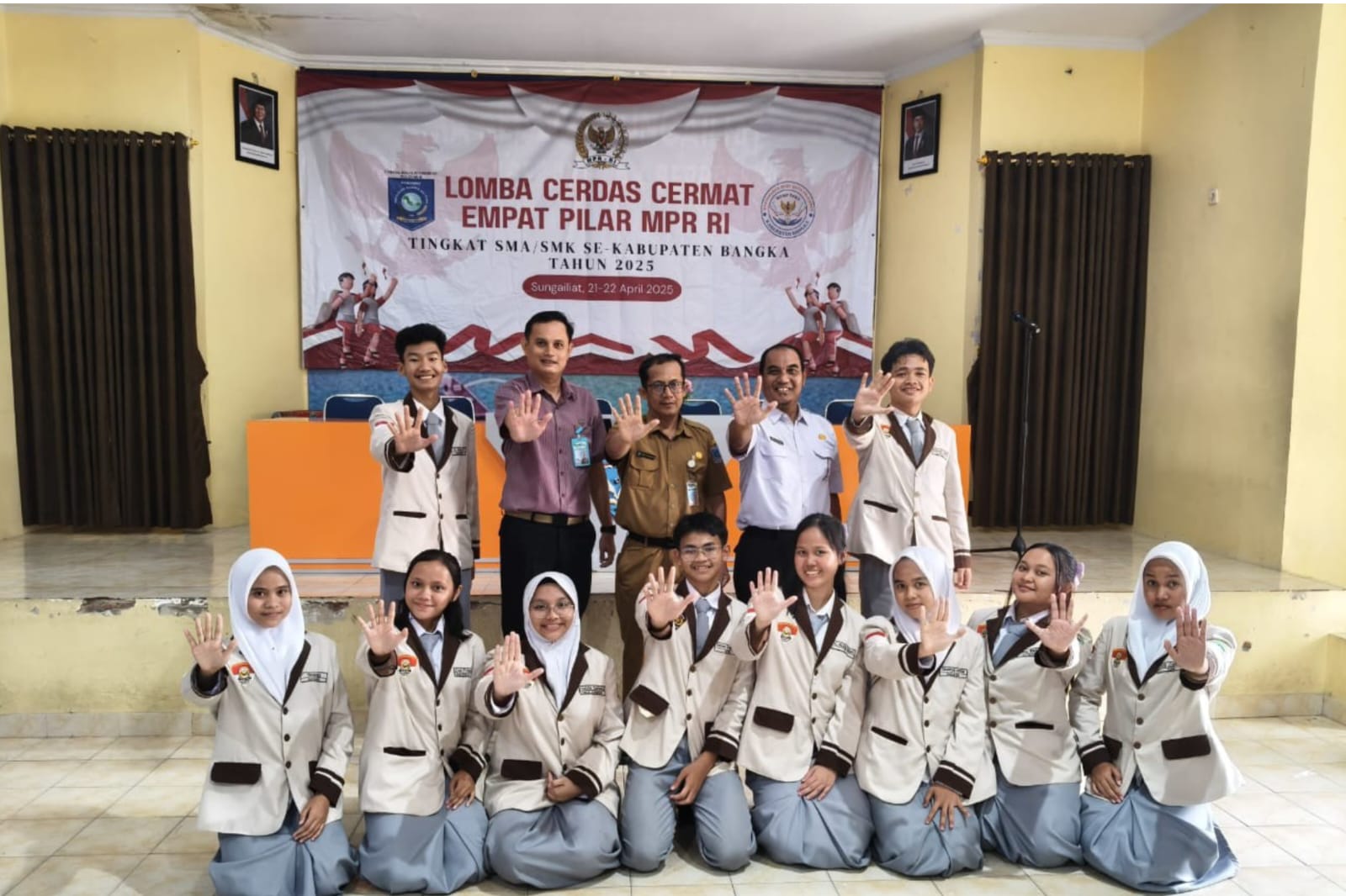 Juara LCC Empat Pilar, Siswa Pemali Boarding School PT Timah Siap Berlaga di Tingkat Provinsi