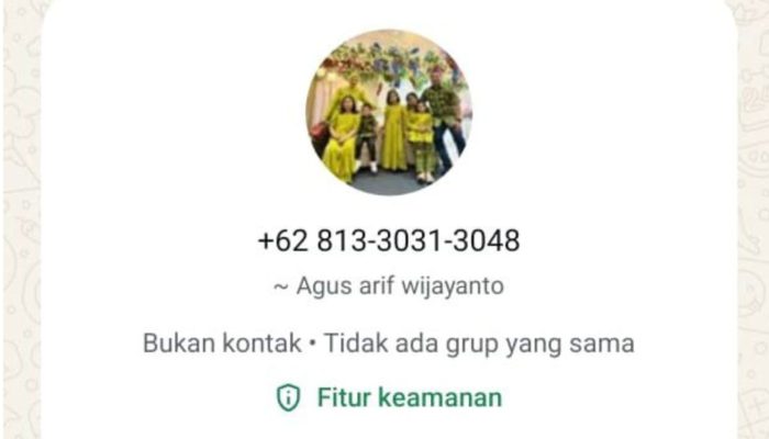 Waspada Modus Penipuan, Nama dan Foto Kapolres Bangka Selatan Dicatut Via WhatsApp