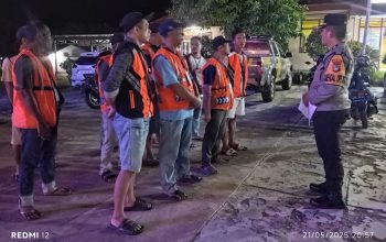 Operasi Pekat Menumbing 2025, Polres Basel Jaring Belasan Jukir di Simpang Lima