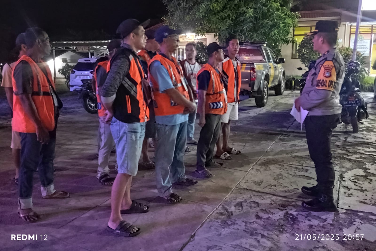 Operasi Pekat Menumbing 2025, Polres Basel Jaring Belasan Jukir di Simpang Lima