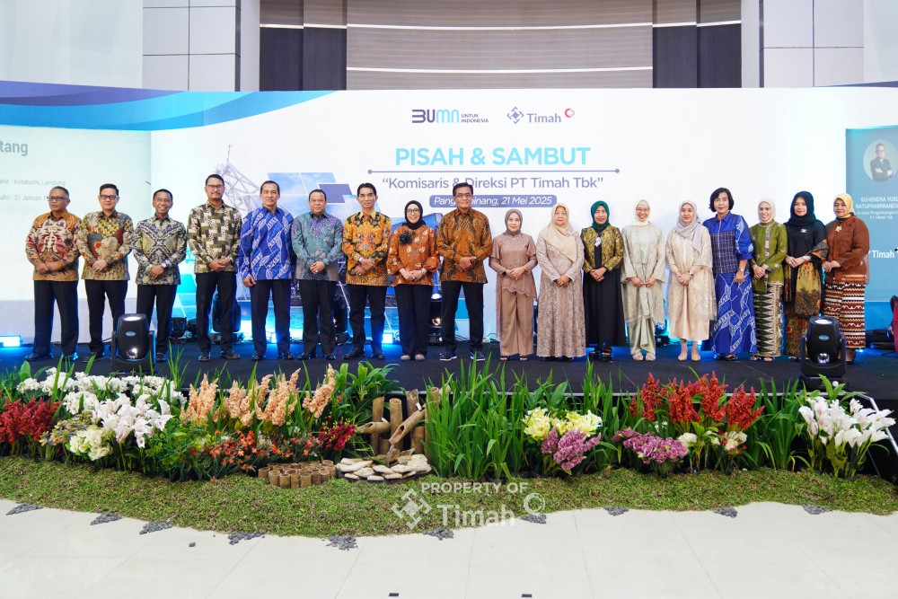Pisah Sambut Direksi dan Komisaris PT Timah, Restu Widiyantoro Siap Bawa Perusahaan Lebih Maju