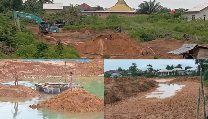 Miris, Aktivitas Tambang Timah Dekat Permukiman Warga Ancam Keselamatan dan Risiko Limbah