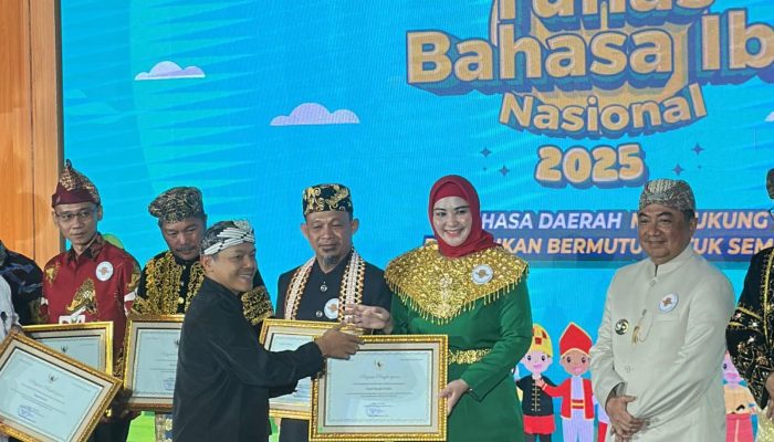 Wakili Babel, Bangka Selatan Sabet Penghargaan Nasional Revitalisasi Bahasa Daerah 2025