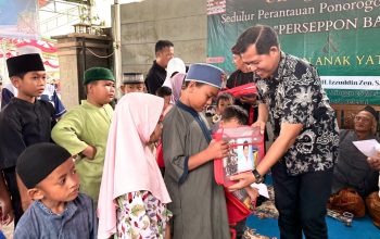 Santuni Anak Yatim, Basit Cinda Didoakan Jadi Wako Pangkalpinang