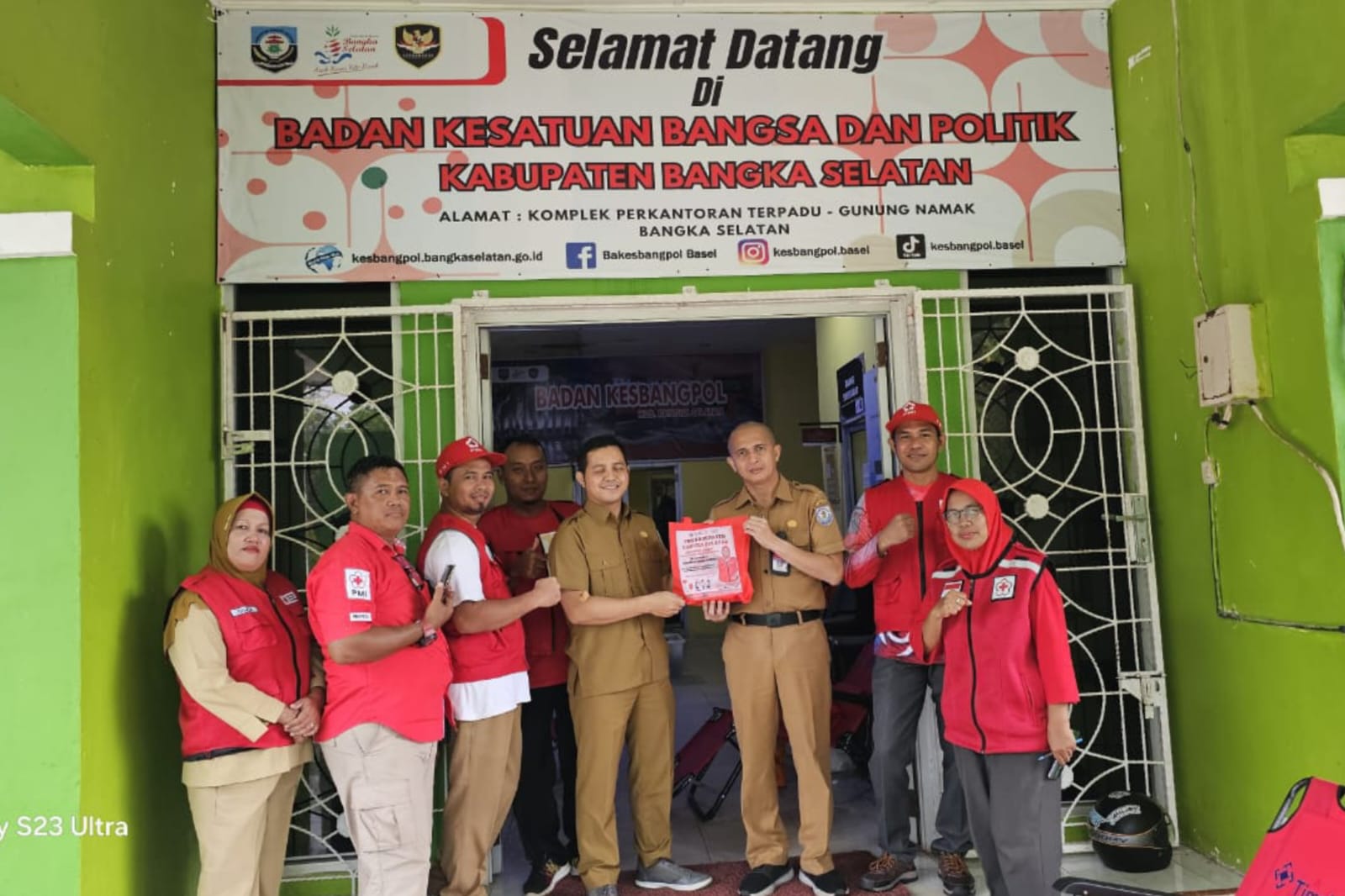 BAKESBANGPOL Bangka Selatan Jadi Lokasi Penutup Roadshow Donor Darah PMI