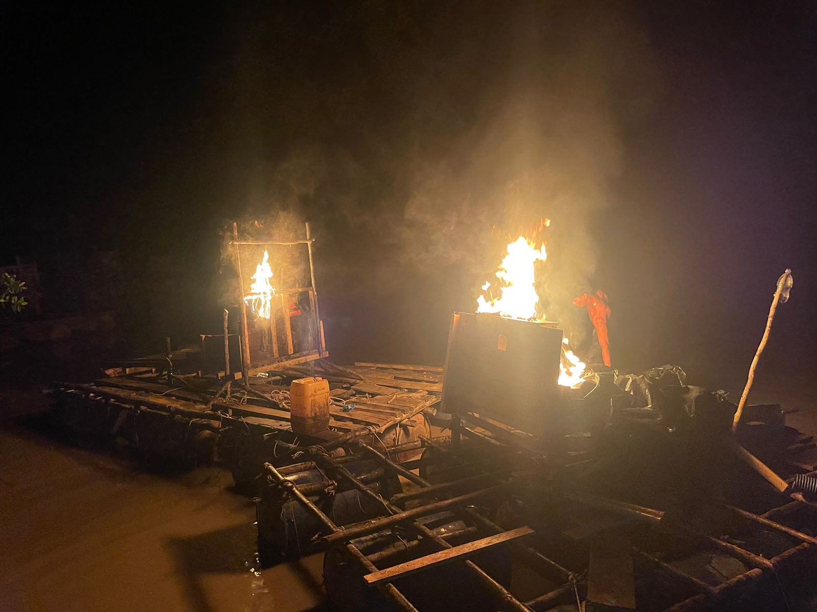 Sempat Dibakar, Tambang Timah Ilegal di Kolong Ringeng Kembali Beroperasi