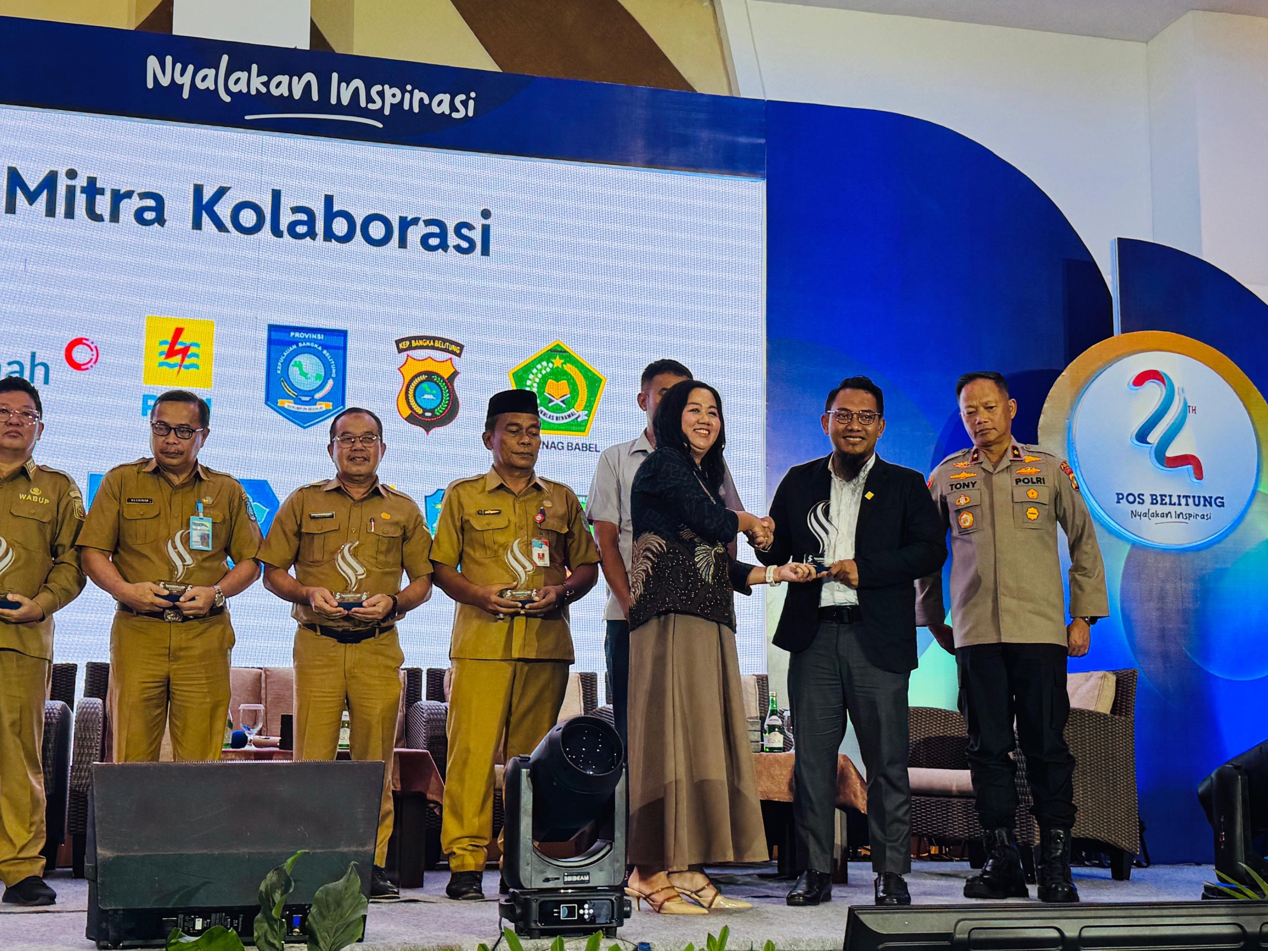 PLN Babel Raih Penghargaan Bangka Pos Award 2025