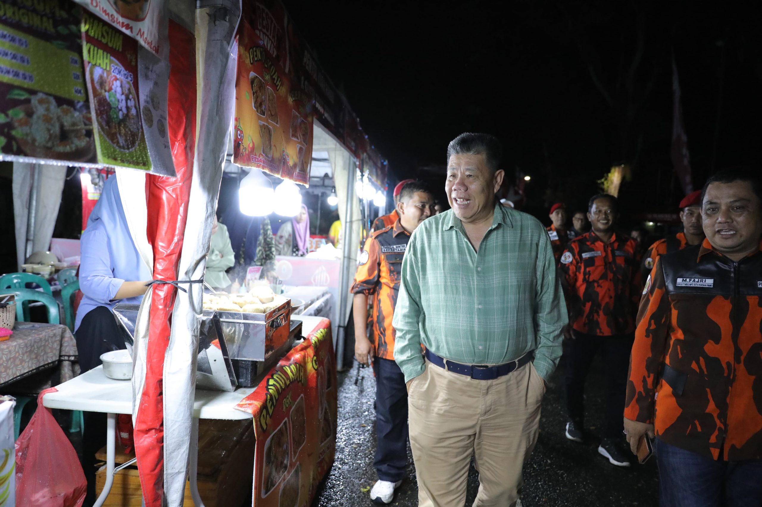 Gubernur Babel Sambangi Pesta Rakyat Pemuda Pancasila dan Borong Produk UMKM