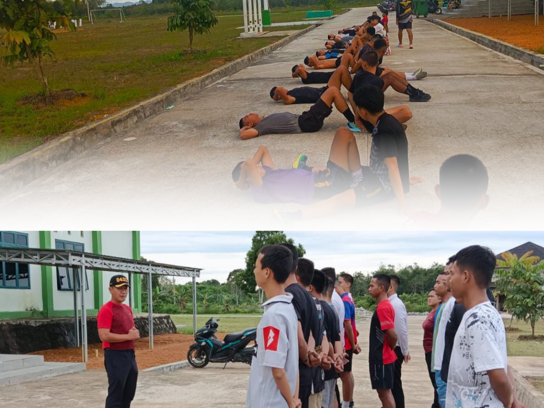 Jelang Seleksi TNI AD, Dandim 0432 Basel Beri Motivasi ke Puluhan Casis Bintara dan Tamtama