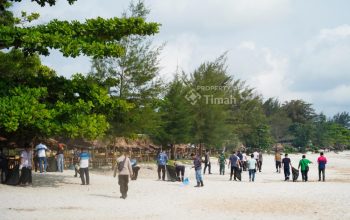 PT Timah Gandeng Pokdarwis Rambak Kumpulkan Sampah Plastik di Kawasan Wisata
