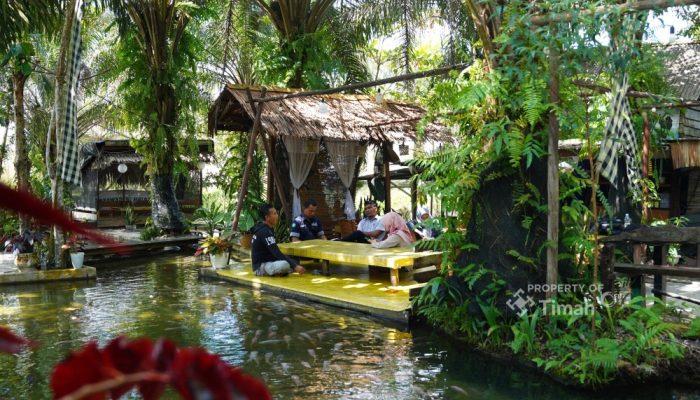 Lahan Bekas Tambang Disulap Jadi Wisata Kuliner, Ini Cerita Inspiratif Awek Fishing & Resto