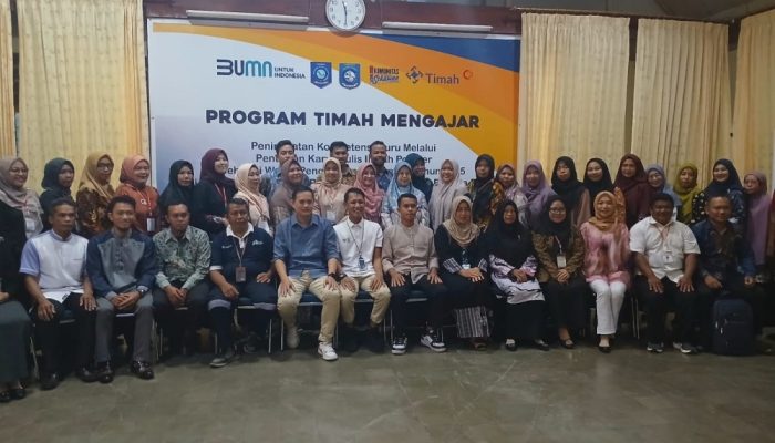 Puluhan Guru di Bangka Barat Antusias Ikut Program Timah Mengajar