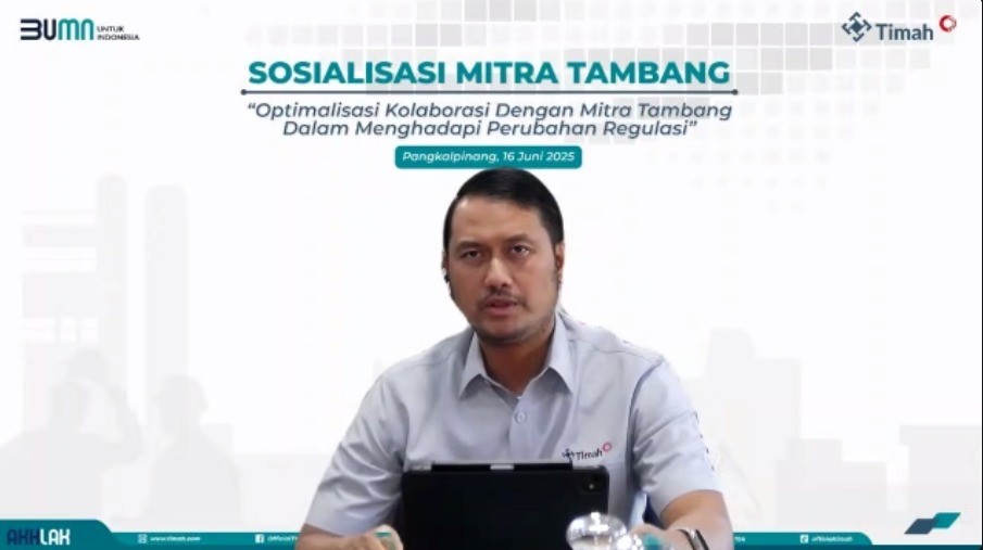 Perkuat Tata Kelola, PT Timah Gelar Sosialisasi Aturan Baru Kemitraan Tambang