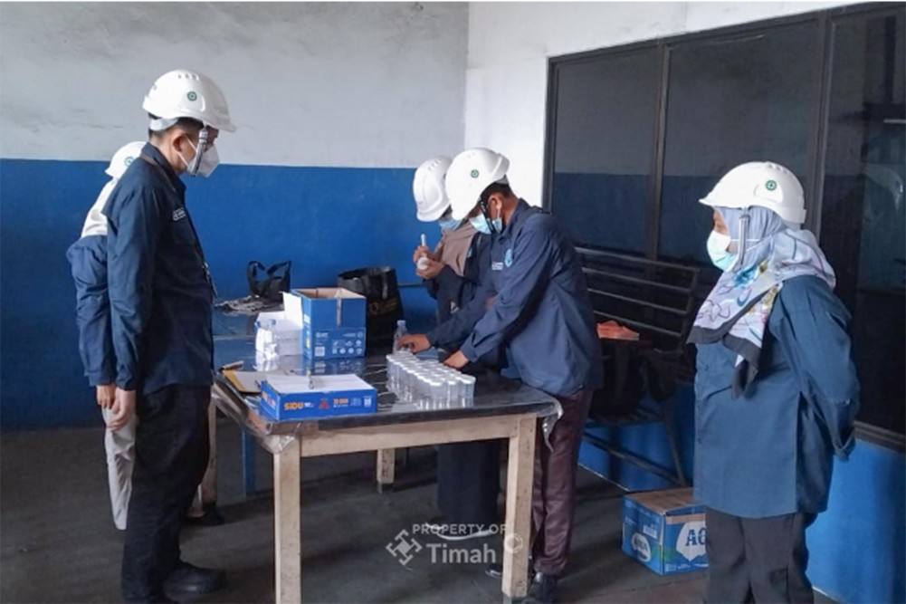 Cegah Penyalahgunaan Narkoba, GERANAT PT Timah Gelar Tes Urine dan Edukasi Karyawan