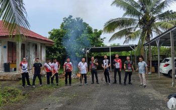 Pegawai Lapas Narkotika Pangkalpinang Kompak Bersih-bersih Rumah Dinas, Ini Tujuannya