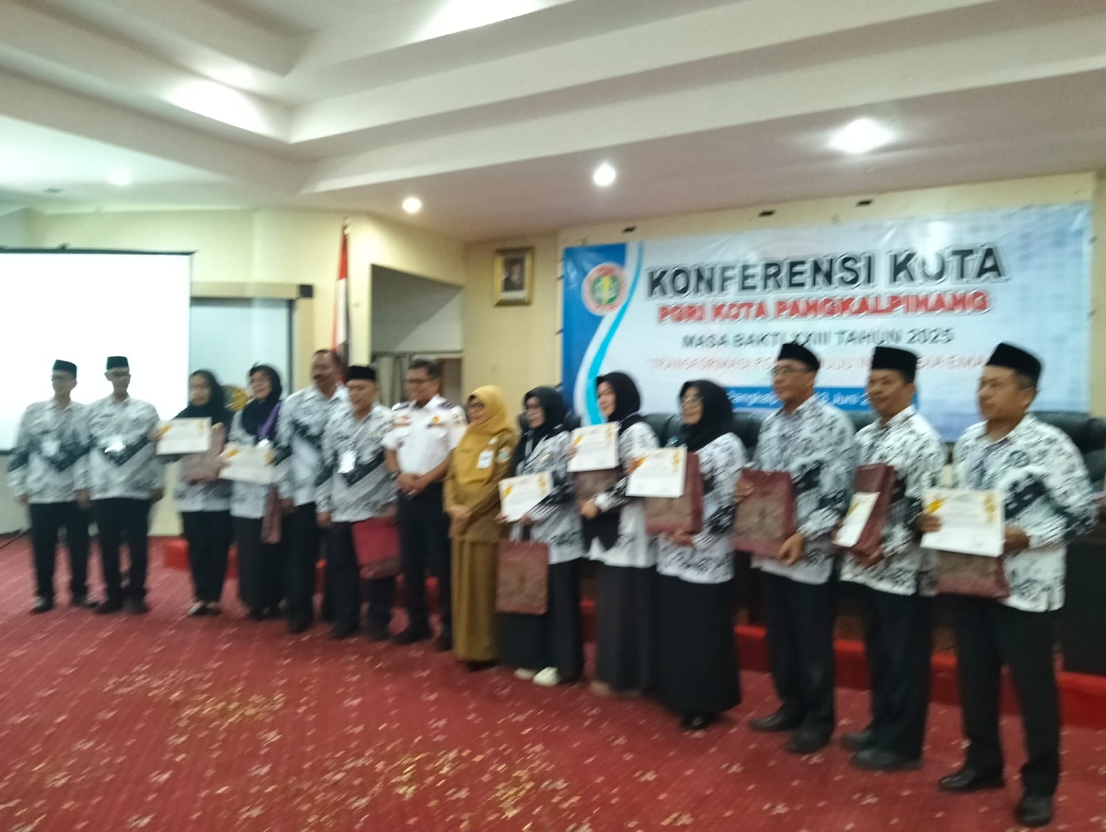 PGRI Pangkalpinang Gelar Konferensi Masa Bakti XXIII