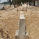 PT Timah Pasang Penahan Abrasi di Pantai Pongkar Karimun