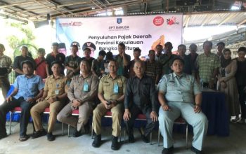 Jasa Raharja, Samsat, dan DPRD Babel Sosialisasikan Pemutihan Pajak Kendaraan di Belinyu