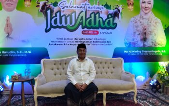 Pj Wali Kota Pangkalpinang Rasakan Hangatnya Ukhuwah di Open House Iduladha