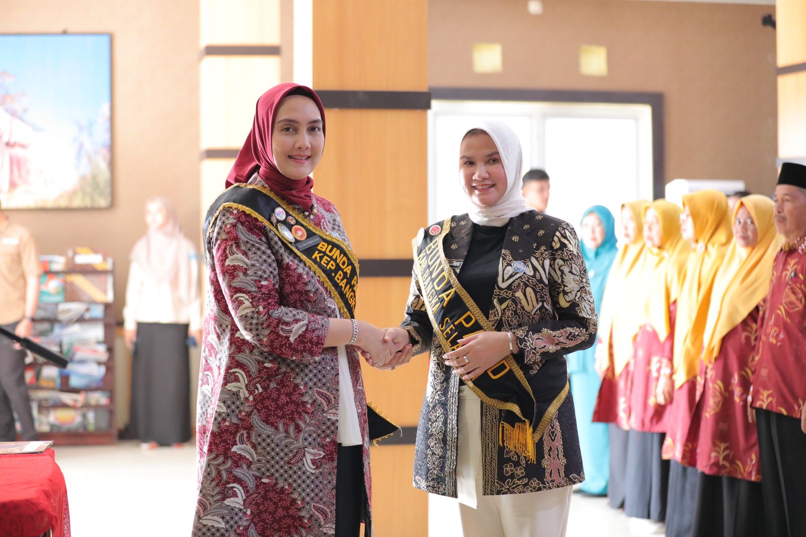 Ketua TP PKK Babel Kukuhkan Elizia Riza Herdavid Pimpin Tiga Lembaga