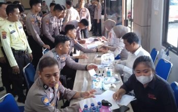 Aksi Kemanusiaan di Mapolres Bangka Barat: 55 Kantong Darah Terkumpul untuk Sesama