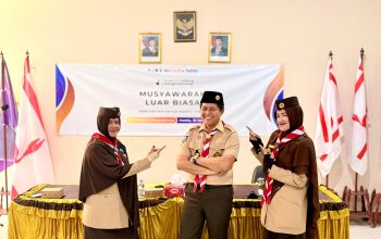 Tokoh Muda Basit Cinda Resmi Nahkodai Pramuka Pangkalpinang