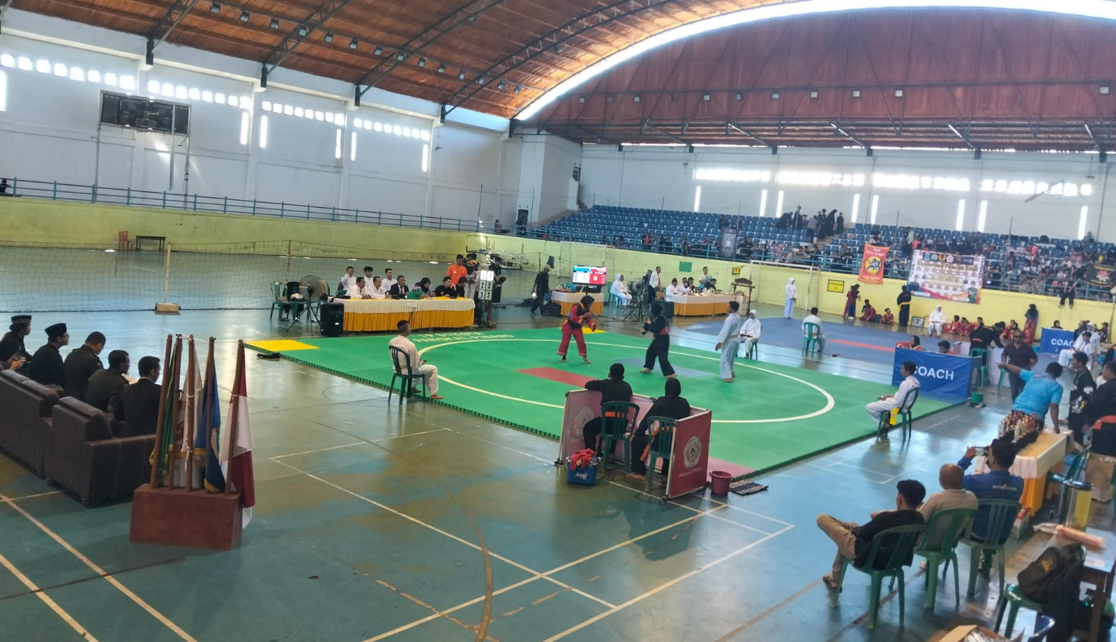 Ratusan Pesilat Adu Jurus Rebut Piala Dandim 0413/Bangka di GOR Depati Bahrin