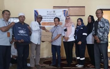Wujudkan Lingkungan Bersih dan Bernilai Ekonomi, PT Timah Bina dan Fasilitasi Bank Sampah Tanjung Elok