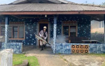 Cegah DBD, PT Timah Lakukan Fogging di Desa Gemuruh