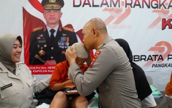 Puluhan Anak Ikuti Khitanan Massal Polda Babel 