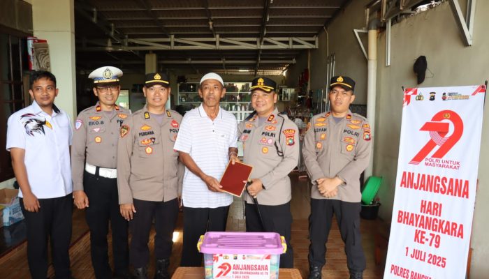 Polres Bangka Selatan Gelar Anjangsana untuk Purnawirawan dan Warakawuri
