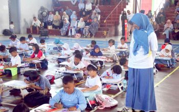 PLN Belitung Edukasi Potensi Energi Laut Lewat Lomba Mewarnai