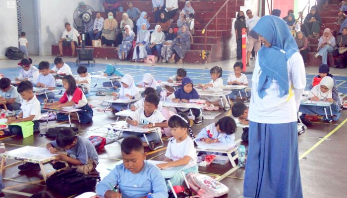 PLN Belitung Edukasi Potensi Energi Laut Lewat Lomba Mewarnai