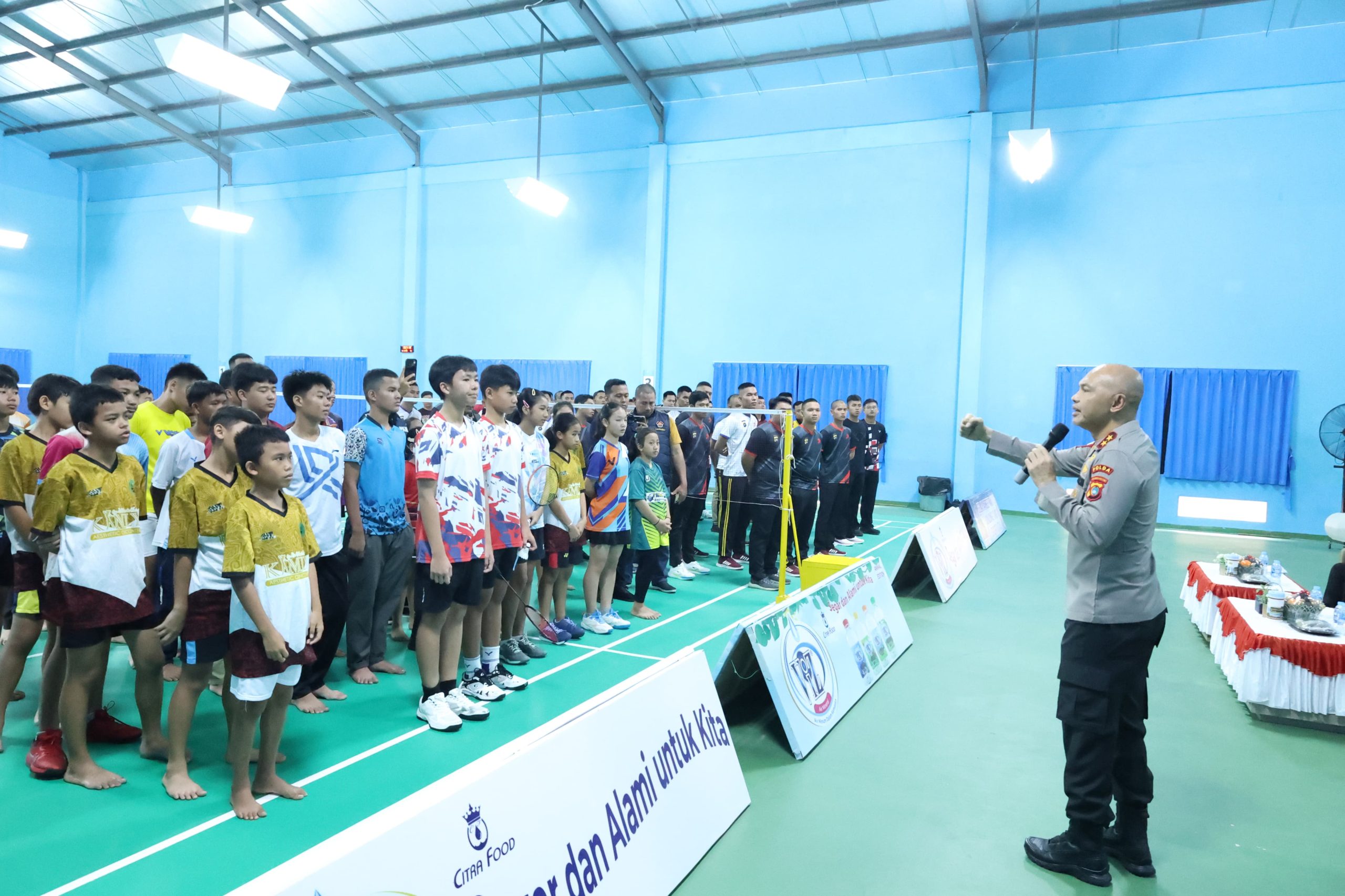 Kejuaraan Badminton Bhayangkara Cup 2025 Resmi Dibuka, Ini Harapan Kapolda Babel