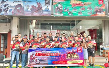 Didukung Honda Babel, Komunitas BTC Rayakan Ultah ke-13 dengan Konvoi Seru ke Pantai Koala