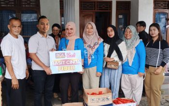 Basit Cinda Salurkan Makanan Bergizi untuk Balita di Pangkalpinang
