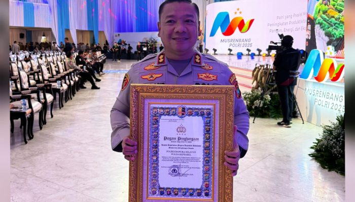 Polres Basel Diganjar Penghargaan Pelayanan Publik Mandiri