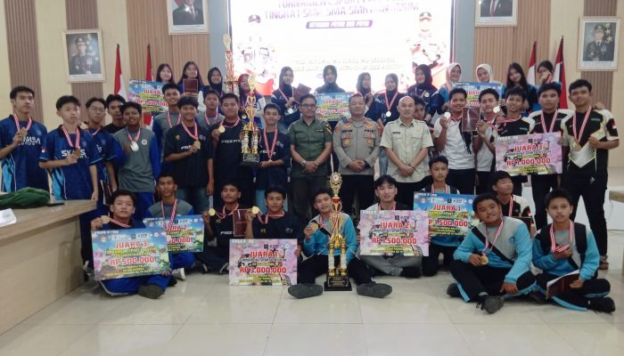 Diikuti 78 Tim, Polres Bangka Selatan Sukses Gelar Turnamen E-sport Free Fire